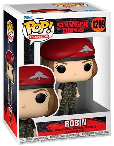 Funko POP Stranger Things S4 Robin Hunter 1299 DS Modellismo Funko POP Stranger Things S4 Robin Hunter
