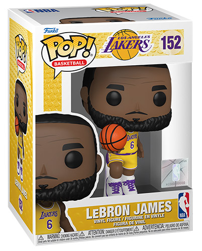 Funko POP NBA Los Angeles Lakers LeBron James 152 DS Modellismo Funko POP Nba Los Angeles Lakers LeBron