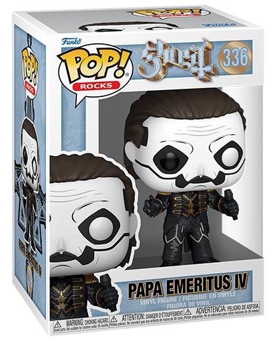 Funko POP Rocks Ghost Papa Emeritus IV 336 DS Modellismo Funko POP Rocks Ghost Papa Emeritus IV