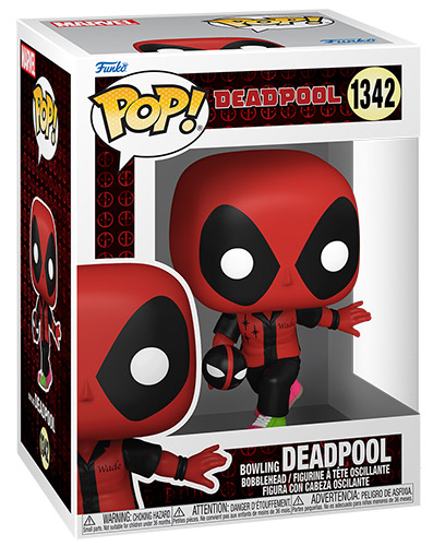 Funko POP Deadpool Bowling Deadpool Bobble 1342 DS Modellismo Funko POP Deadpool Bowling Deadpool Bobble