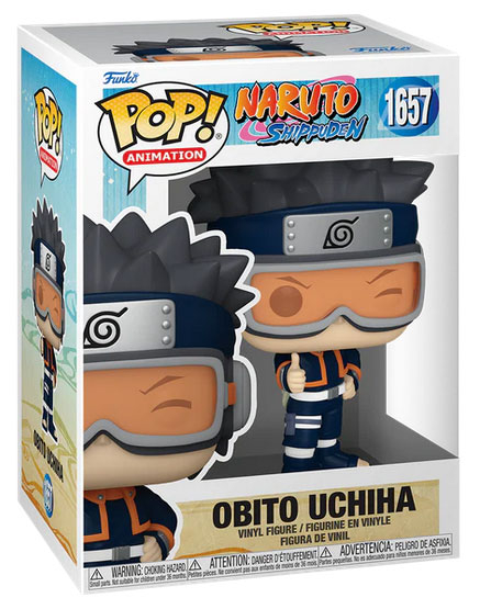 Funko POP Naruto Shippuden Obito Uchiha 1657 DS Modellismo Funko POP Naruto Shippuden Obito Uchiha