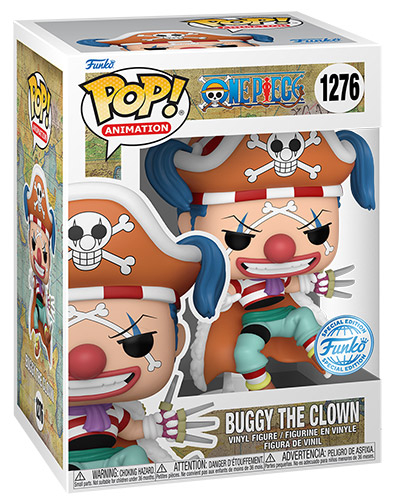 Funko POP One Piece Buggy the Clown 1276 DS Modellismo Funko POP One Piece Buggy Clown