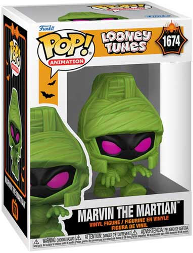 Funko POP Looney Tunes Marvin The Martian as The Mummy 1674 DS Modellismo Funko POP Looney Tunes Marvin Martian as