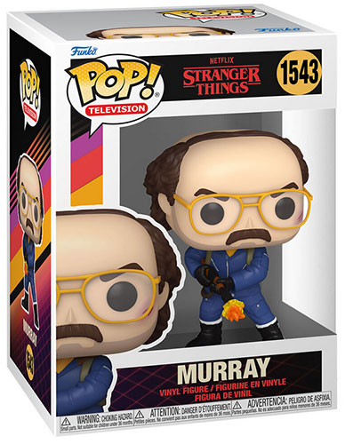 Funko POP Stranger Things Murray w/Flamethrower 1543 DS Modellismo Funko POP Stranger Things Murray