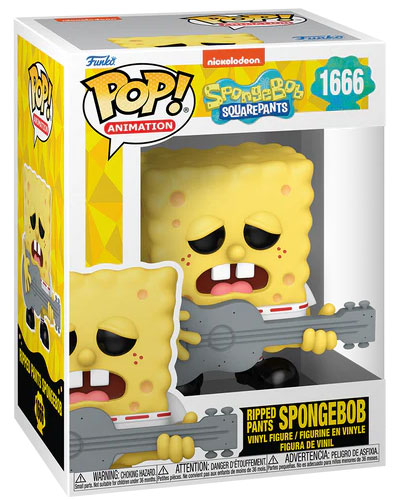 Funko POP SpongeBob 25th Ripped Pants SpongeBob 1666 DS Modellismo Funko POP SpongeBob 25th Ripped Pants