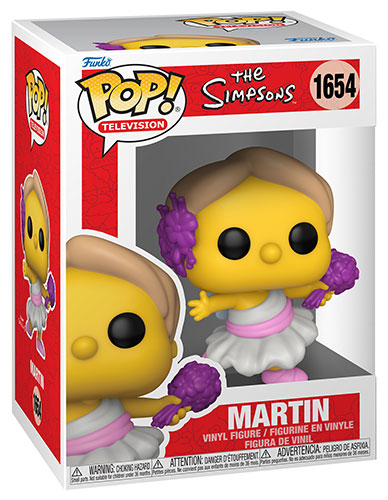 Funko POP The Simpsons Martin as Calliope 1654 DS Modellismo Funko POP Simpsons Martin as Calliope