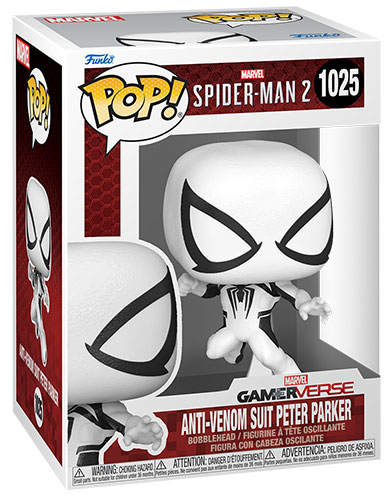 Funko POP Spider-Man 2 Anti-Venom Suit Peter Parker 1025 DS Modellismo Funko POP Spider-Man 2 Anti-Venom Suit Peter
