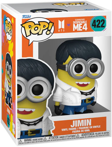 Funko POP Cattivissimo Me 4 x Bts Minion Jimin 422 DS Modellismo Funko POP Cattivissimo Me 4 x Bts Minion