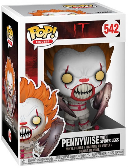 Funko POP IT Pennywise w/Spider Legs 542 DS Modellismo Funko POP IT Pennywise w/Spider Legs
