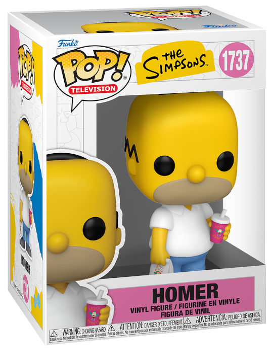 FUNKO POP The Simpsons Homer (Krusty Burger) 1737 DS Modellismo Funko POP Simpsons Homer (Krusty Burger)