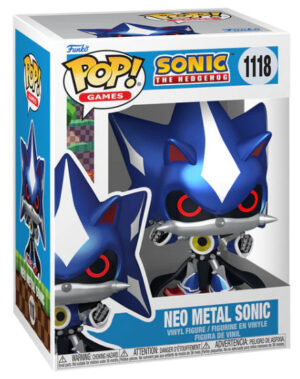 Funko POP Sonic Hedgehog Neo in metallo
