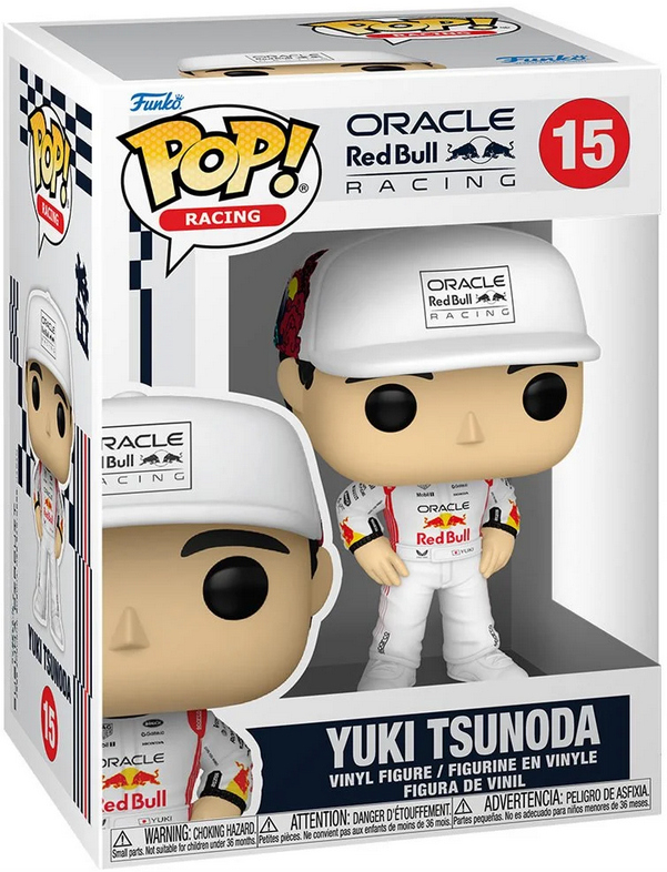 Funko POP Formula 1 Red Bull Racing Yuki Tsunoda 15 DS Modellismo Funko POP Formula 1 Red Bull Racing Yuki