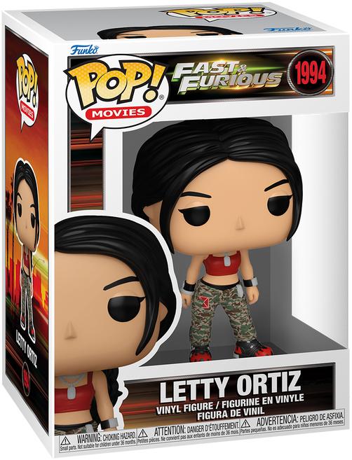 Funko POP Fast & Furious Letty Ortiz 1994 DS Modellismo Funko POP Fast & Furious Letty Ortiz