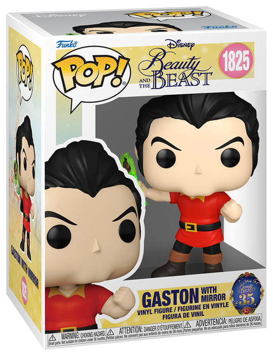 Funko POP Beauty & Beast Gaston w/Mirror DS Modellismo Funko POP Beauty & Beast Gaston w/Mirror