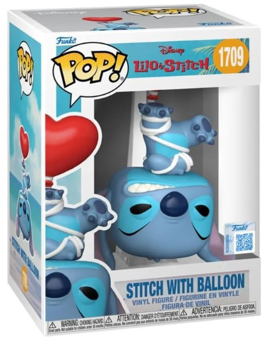 Funko Pops Disney Stitch w/Balloon edizione speciale 1709 DS Modellismo Funko Pops Disney Stitch w/Balloon edizione