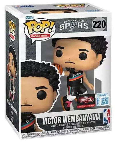 FUNKO POPS NBA San Antonio Spurs Wembanyama Special Ed. 220 DS Modellismo Funko Pops Nba San Antonio Spurs Wembanyama