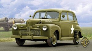 Us Army Staff Car model scala 1/72