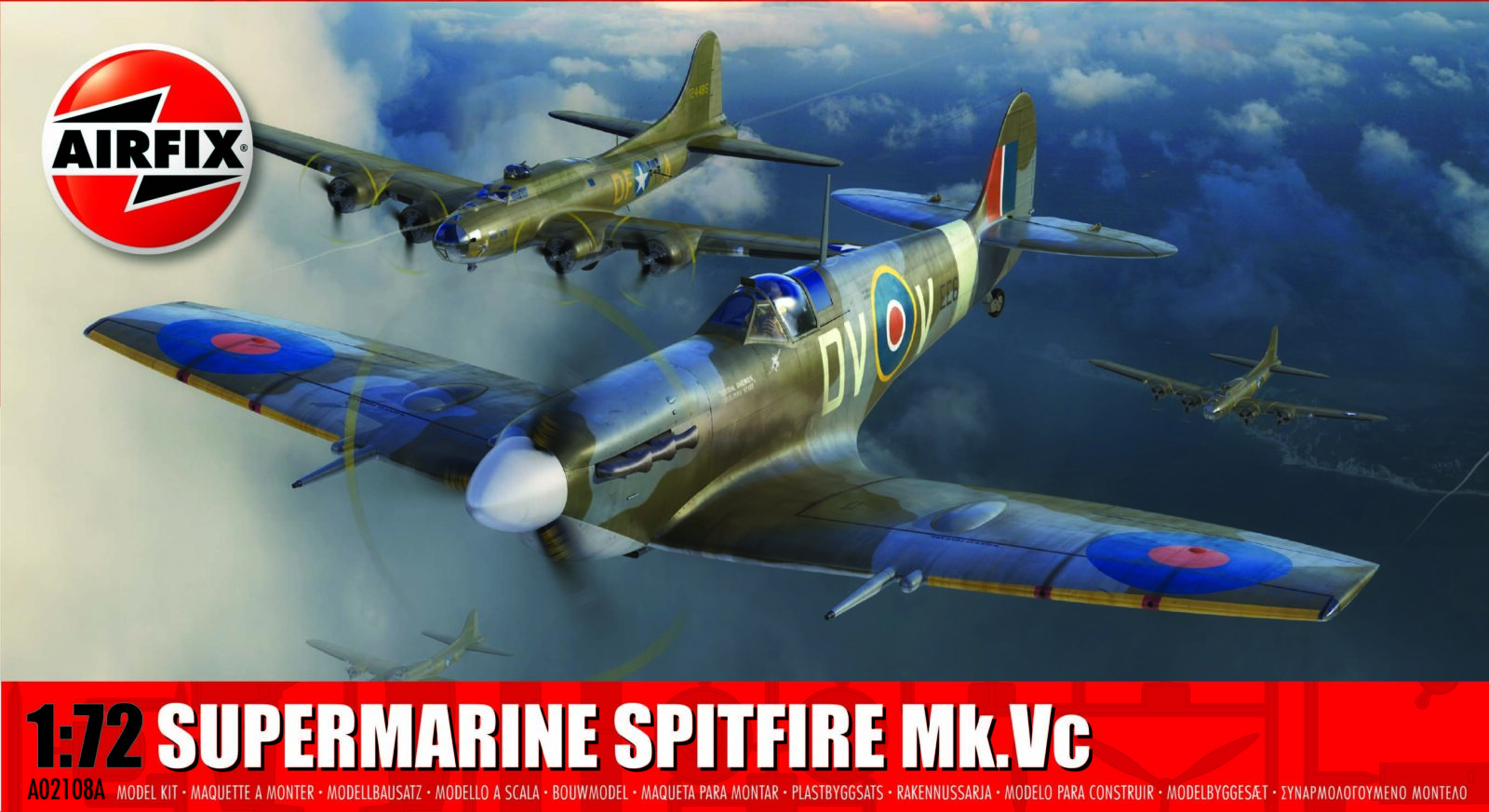 1/72 Supermarine Spitfire Mk.Vc DS Modellismo Supermarine Spitfire Mk.Vc scala 1/72 AIRFIX