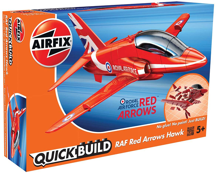 Quickbuild Red Arrows Hawk DS Modellismo Quickbuild Red Arrows Hawk AIRFIX