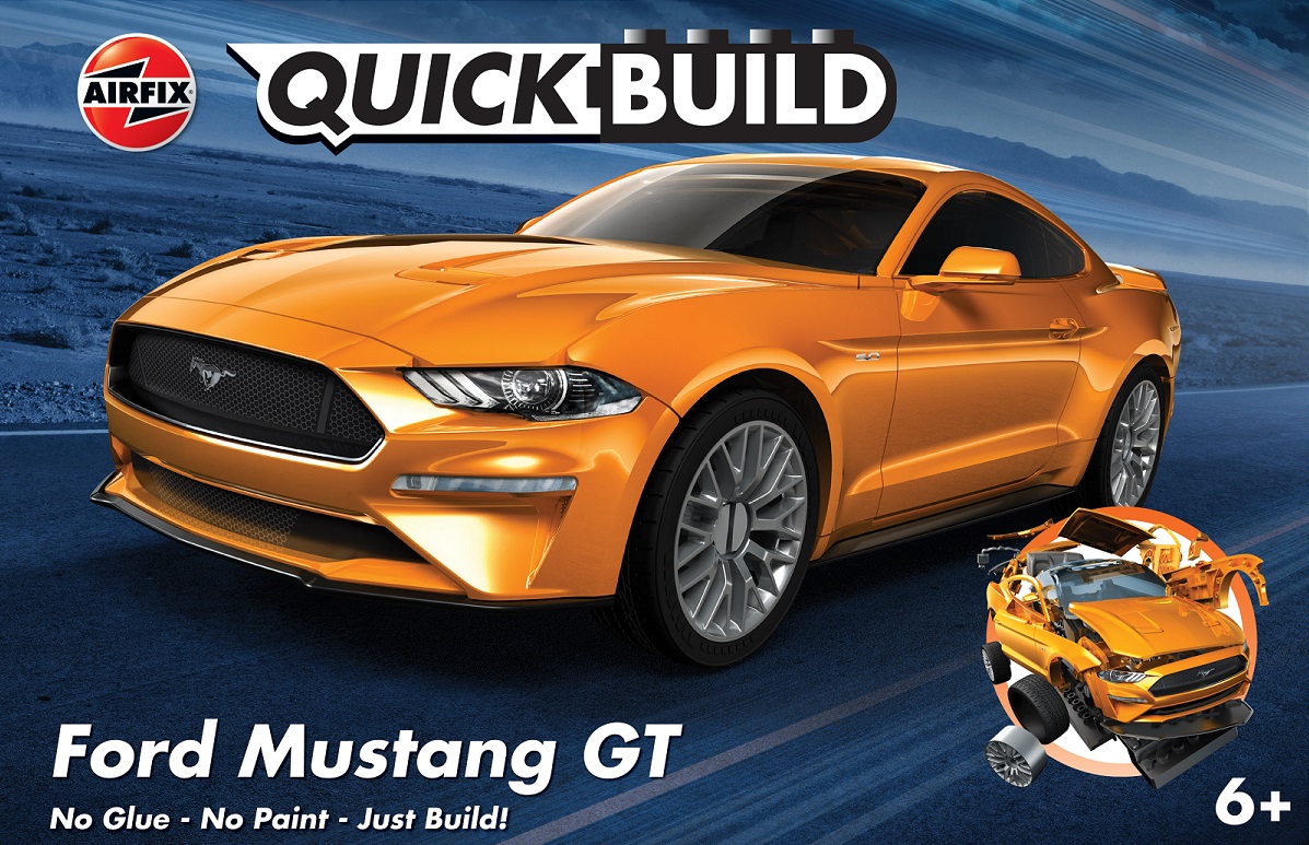Quickbuild Ford Mustang GT DS Modellismo Quickbuild Ford Mustang GT AIRFIX