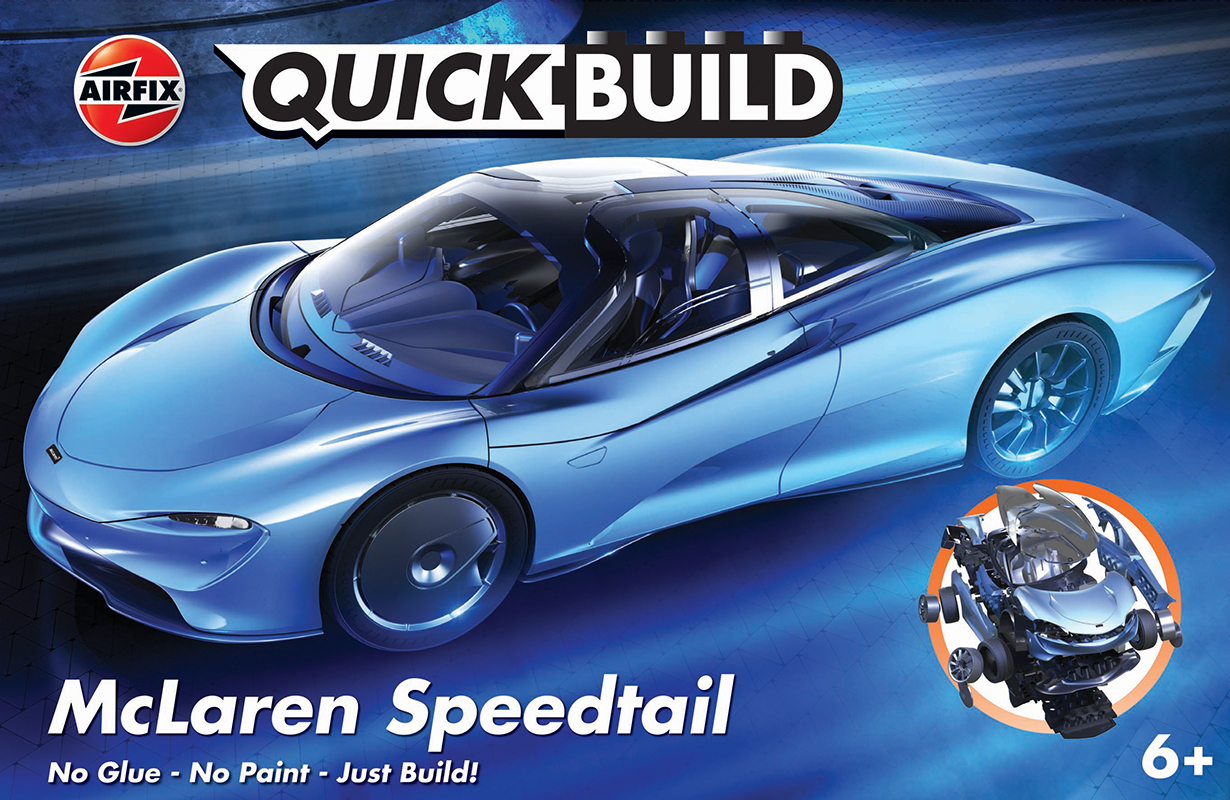 Quickbuild McLaren Speedtail DS Modellismo Quickbuild McLaren Speedtail AIRFIX