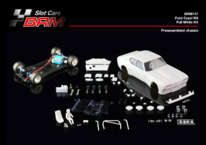 Ford Capri RS Full White Kit assembled
