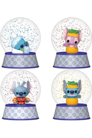 Lilo & Stitch Mini Glitter Globes Pdq