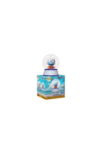 Lilo & Stitch Mini Figures Glitter Globes Pdq 5 cm Display (12) DS Modellismo Lilo & Stitch Mini Glitter Globes Pdq