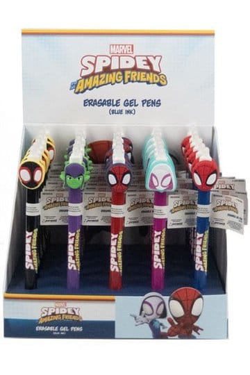 Penna Spidey & Friends Erasable Gel Friends Display (30) DS Modellismo Penna Spidey & Friends Erasable Gel Friends