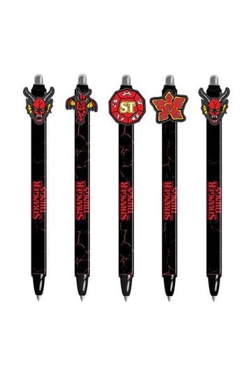 Penna Stranger Things Erasable Gel Hellfire Club Display (30) DS Modellismo Penna Stranger Things Erasable Gel Hellfire