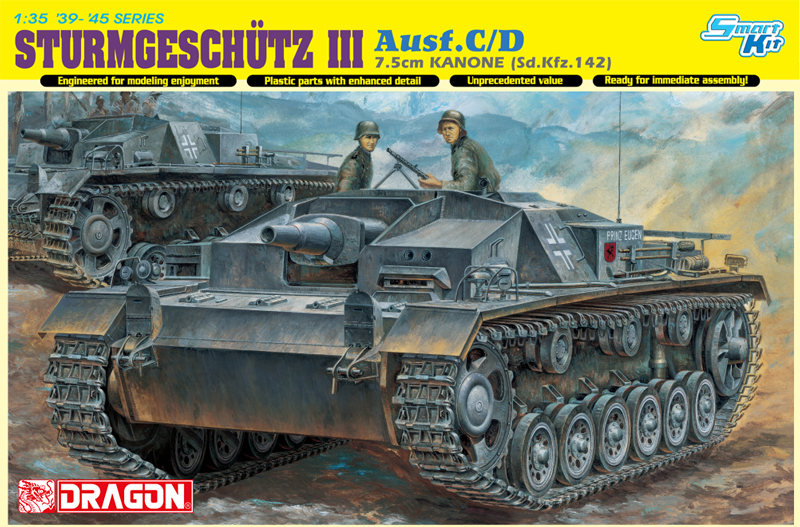 1/35 Sturmgeschutz 7.5 cm Kanone (Sd.Kfz.142) Ausf.C/D DS Modellismo Sturmgeschutz 7.5 cm Kanone scala 1/35