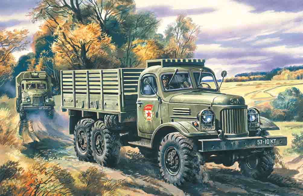 1/72 ZiL-157, Army Truck DS Modellismo ZiL-157, Army Truck scala 1/72 ICM