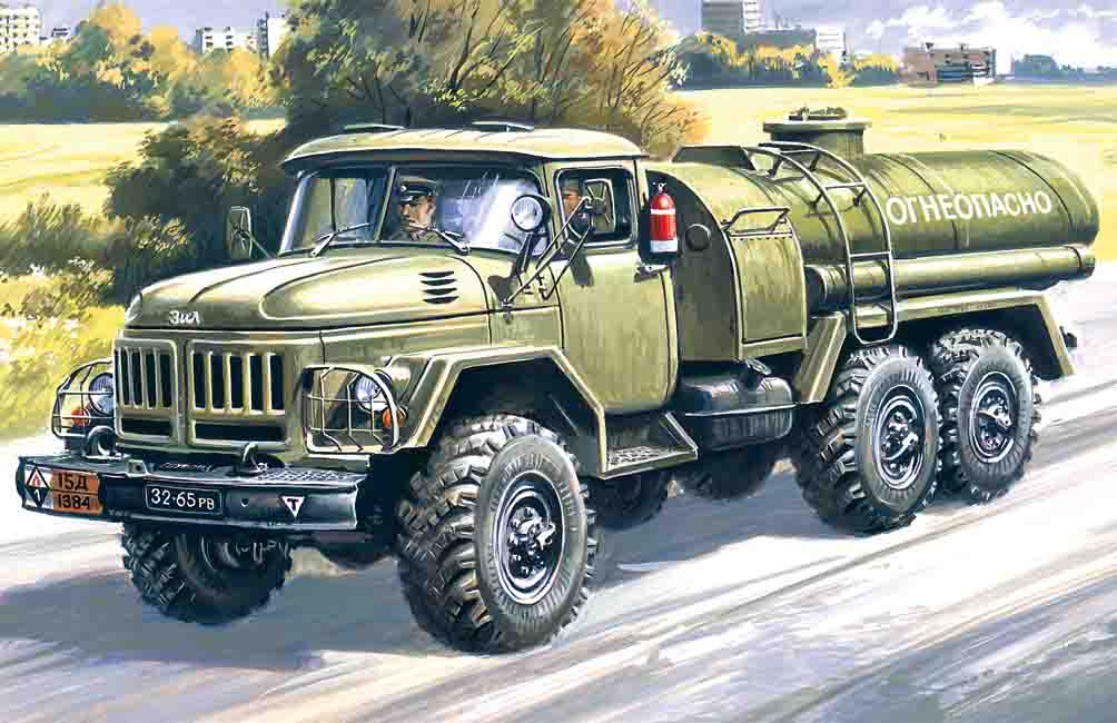 1/72 ATZ-4-131, Fuel Bowser DS Modellismo ATZ-4-131, Fuel Bowser scala 1/72 ICM