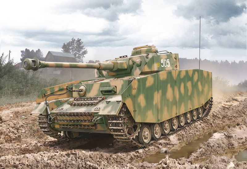 1/35 Pz.Kpfw. IV Ausf. H DS Modellismo Pz.Kpfw. IV Ausf. H scala 1/35 ITALERI