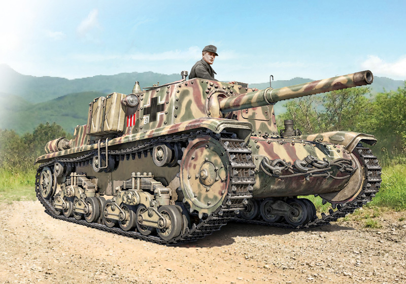 1/35 Semovente M42 da 75/34 DS Modellismo Semovente M42 da 75/34 scala 1/35 ITALERI