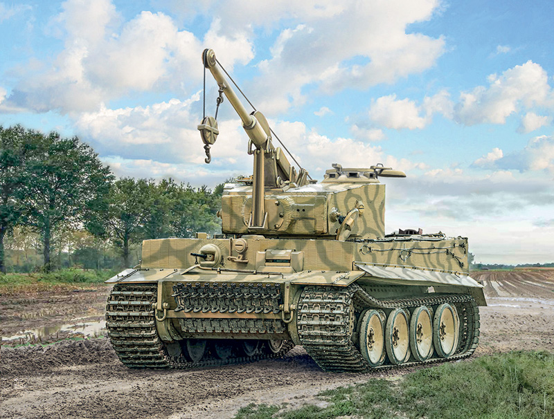 1/35 Tiger Support Vehicle DS Modellismo Tiger Support Vehicle scala 1/35 ITALERI
