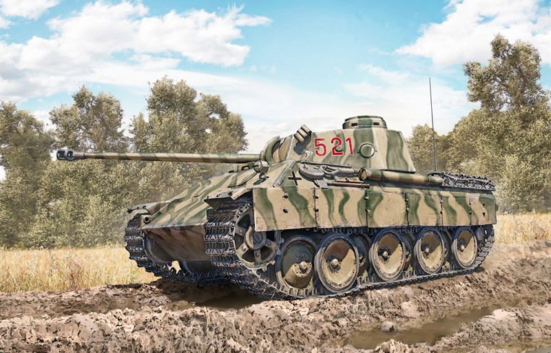 1/35 Pz. Kpfw. V Panther Ausf. D DS Modellismo Pz. Kpfw. V Panther Ausf. D scala 1/35
