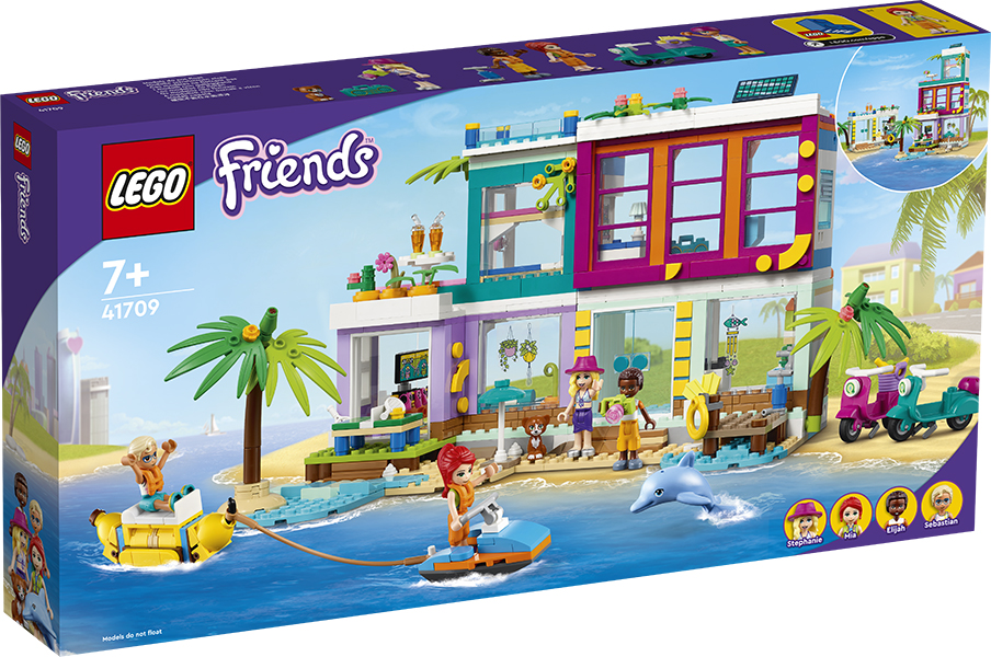 Lego Friends - Casa delle vacanze sulla spiaggia DS Modellismo Lego Friends Casa delle vacanze sulla