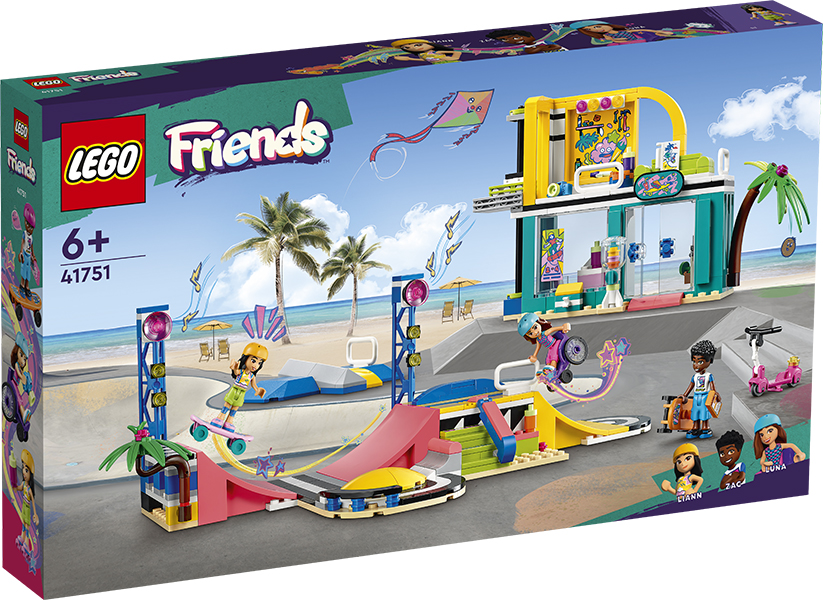 Lego Friends - Skate Park DS Modellismo Lego Friends Skate Park