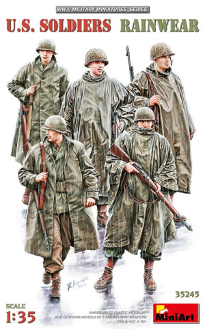 U.S. Soldiers Rainwear scala 1/35 MINI ART