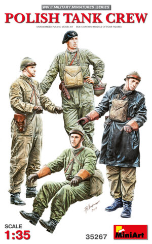 Polish Tank Crew scala 1/35 MINI ART