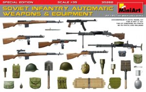 Soviet Infantry Automatic Weapons scala 1/35