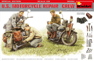 U.S. Motorcycle Repair Crew scala 1/35