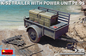 K-52 Trailer with Power Unit scala 1/35