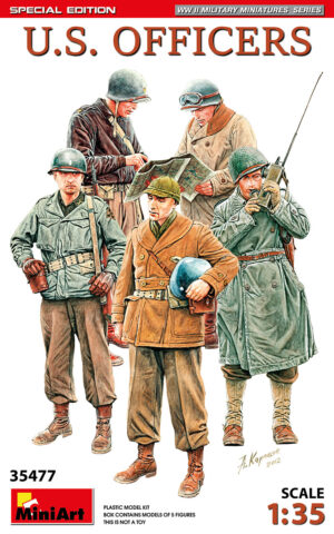 U.S.Officers. edizione speciale scala 1/35