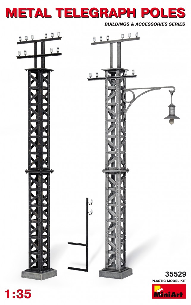 1/35 in metallo Telegraph Poles DS Modellismo in metallo Telegraph Poles scala 1/35