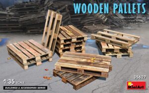 in legno Pallets scala 1/35 MINI ART