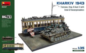 Kharkiv 1943: Tram & Stug. III scala 1/35