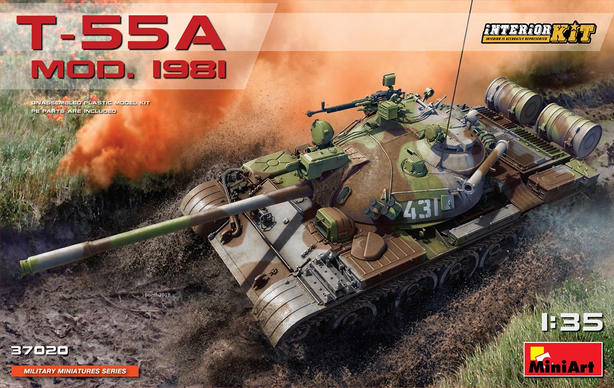 1/35 T-55A Mod.1981 Interior Kit DS Modellismo T-55A Mod.1981 Interior Kit scala 1/35