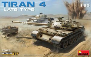 Tiran 4 Late Type. Interior Kit scala 1/35